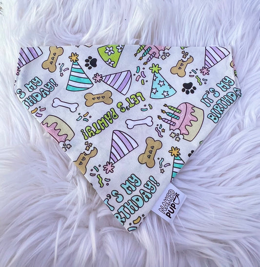 Birthday Dog Bandana