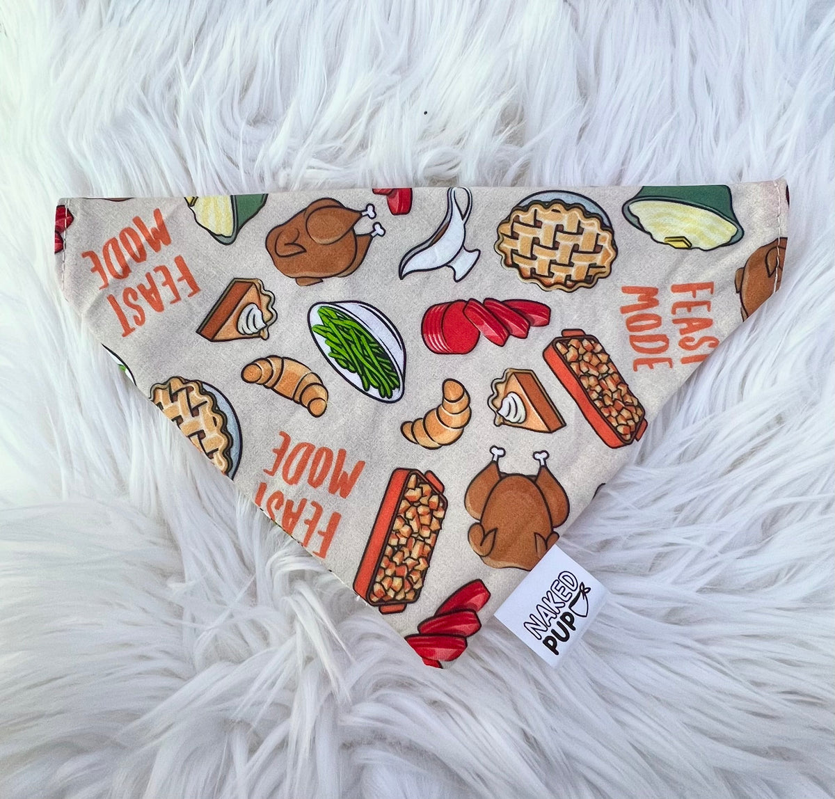 Feast Mode Dog Bandana
