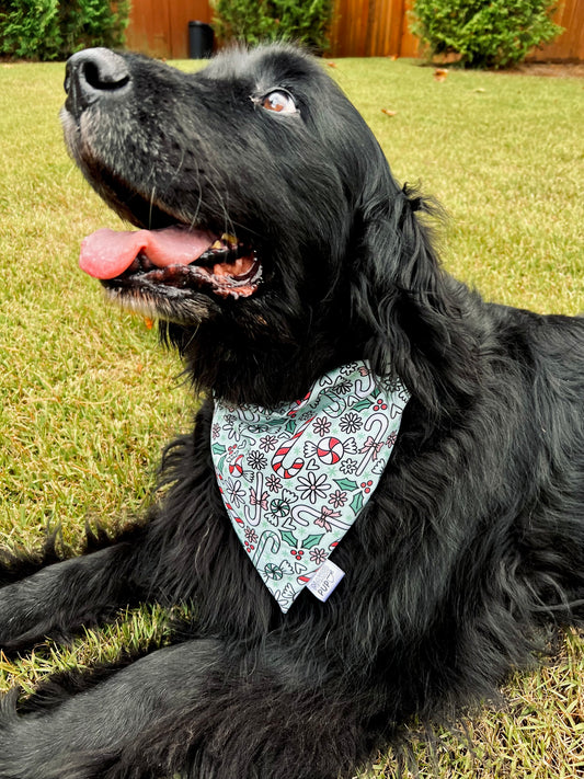 Xmas Icons Dog Bandana