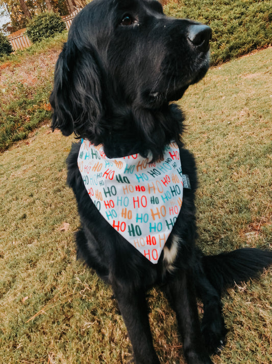 Ho Ho Ho Dog Bandana
